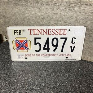 Tennessee License Plate Home Accent